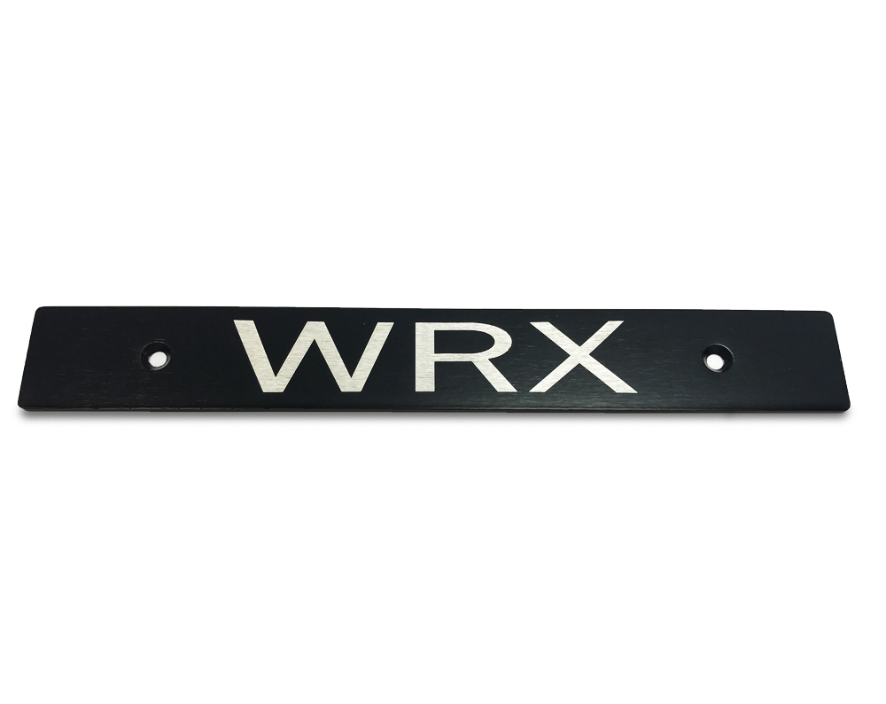 (02-17) Impreza - WRX Logo (Painted Black) - JDM Holes